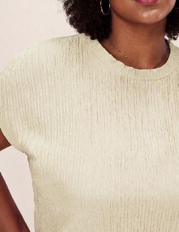Bluza SHEIN CURVE, crem