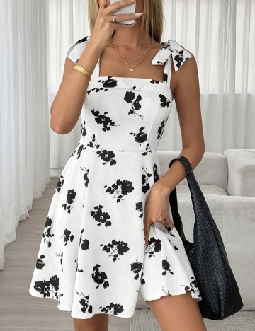 Rochie scurta SHEIN, alb