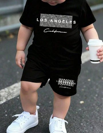 Compleu Shein Kids, negru