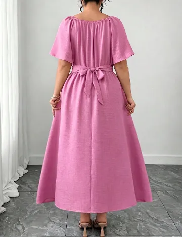 Rochie lunga SHEIN CURVE, roz