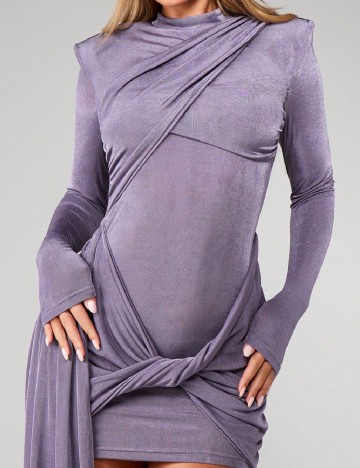 Rochie scurta Missguided, violet