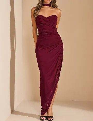 Rochie lunga SHEIN, rosu