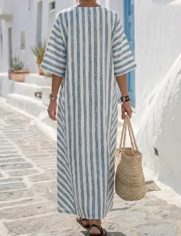 Rochie lunga SHEIN, albastru
