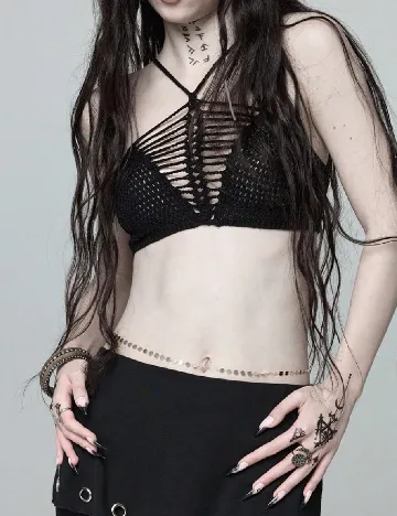 Top Romwe, negru