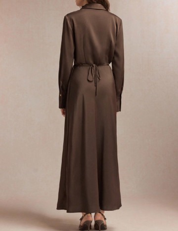 Rochie lunga SHEIN, maro