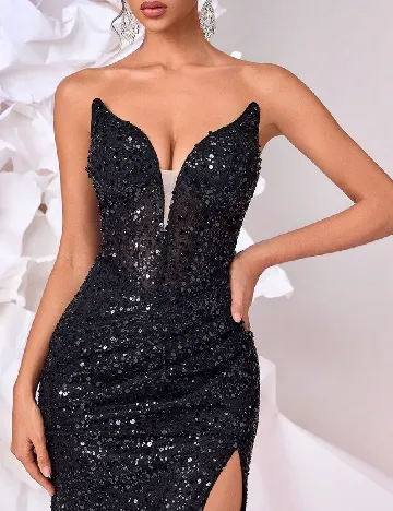Rochie lunga SHEIN, negru