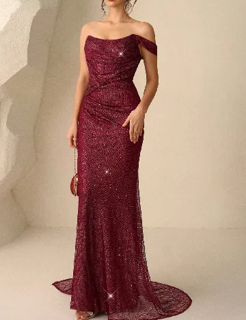 Rochie lunga SHEIN, rosu