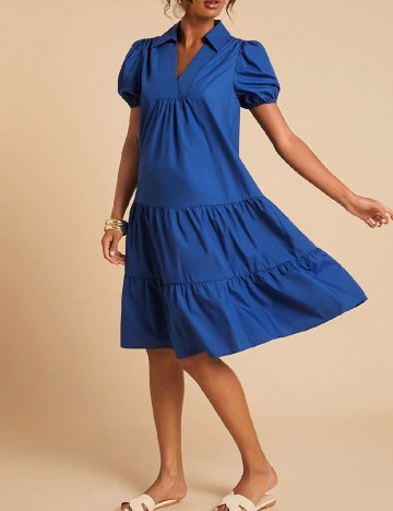 Rochie medie SHEIN, albastru