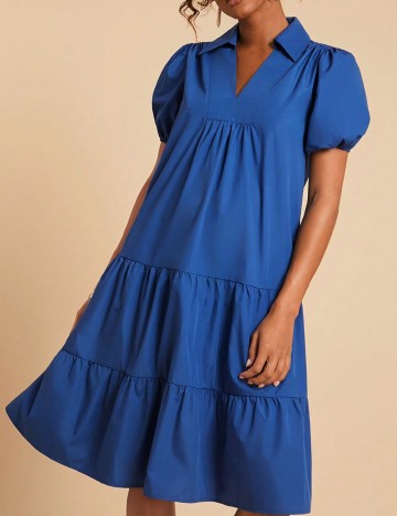 Rochie medie SHEIN, albastru