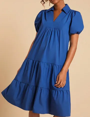 Rochie medie SHEIN, albastru