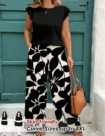 Compleu SHEIN CURVE, negru