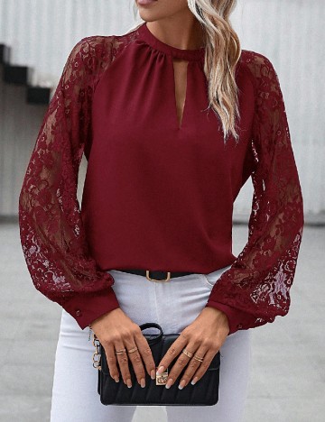 Bluza SHEIN, rosu