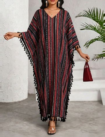 Rochie lunga SHEIN CURVE, mix culori