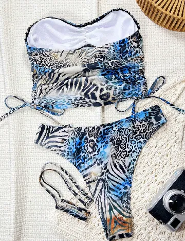 Costum de baie SHEIN, mix culori