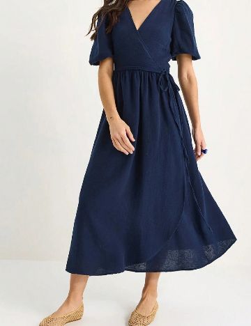 Rochie medie Bianco Lucci, bleumarin