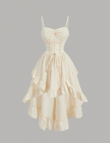 Rochie scurta SHEIN, bej