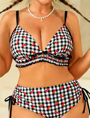 Costum de baie SHEIN CURVE, mix culori