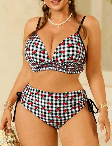 Costum de baie SHEIN CURVE, mix culori