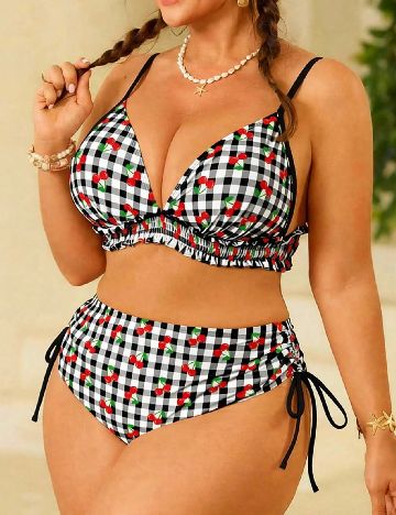 Costum de baie SHEIN CURVE, mix culori