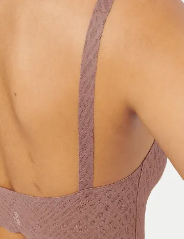 Bustiera Sloggi by Triumph, roz pudra inchis