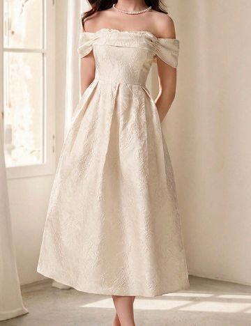 Rochie Shein Kids, ecru