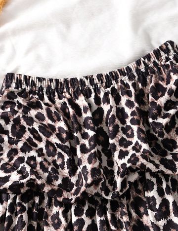 Fusta Shein Kids, animal print