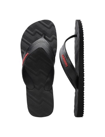 Slapi havaianas, negru