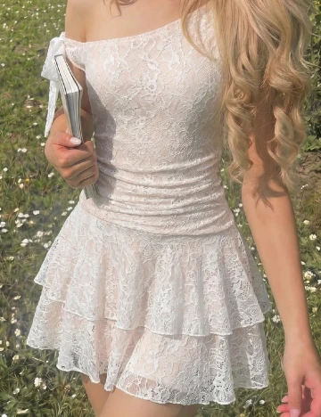 Rochie Shein Kids, alb