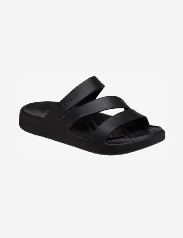 Slapi Crocs, negru