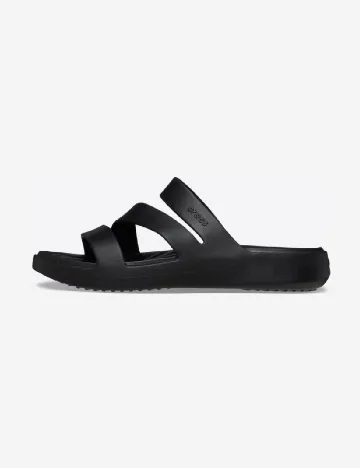 Slapi Crocs, negru