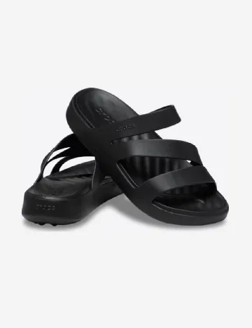 Slapi Crocs, negru