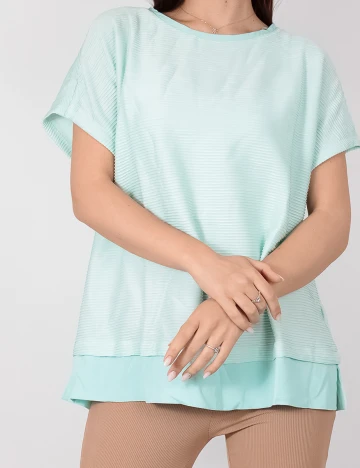 Tricou C&A, turcoaz