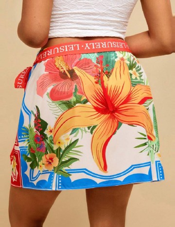 Fusta SHEIN CURVE, mix culori