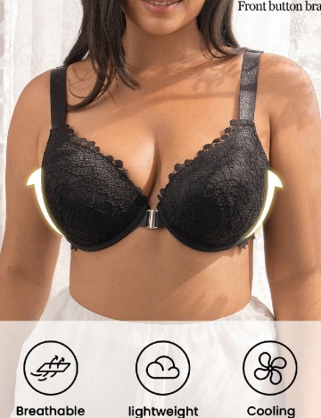 Sutien SHEIN CURVE, negru