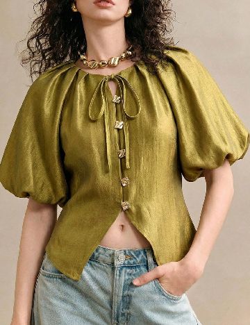 Bluza SHEIN, verde