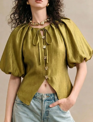 Bluza SHEIN, verde