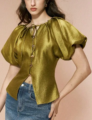 Bluza SHEIN, verde