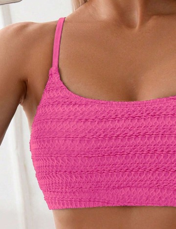 Costum de baie SHEIN, roz
