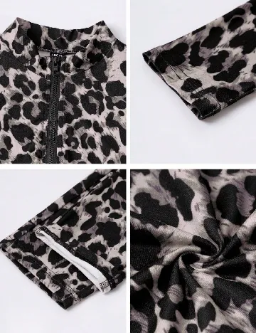 Salopeta SHEIN, animal print