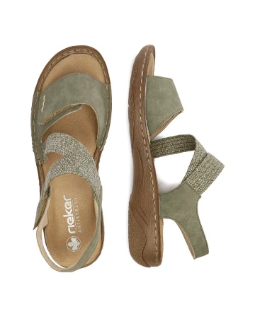 Sandale Rieker, verde