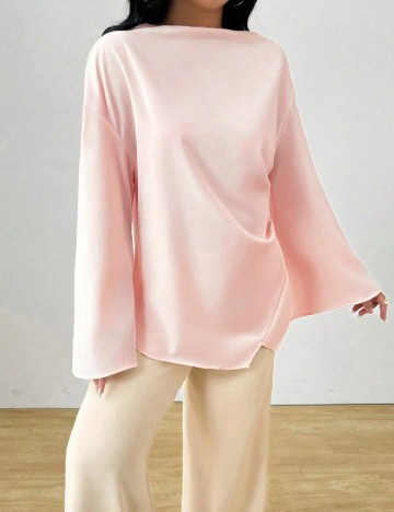 Bluza SHEIN, roz deschis