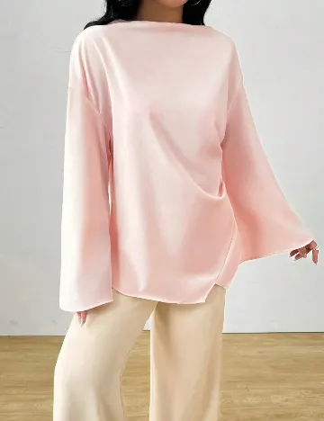 Bluza SHEIN, roz deschis