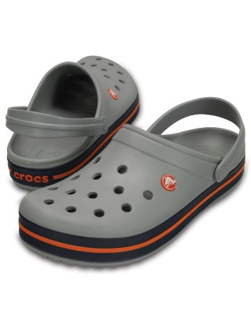 Slapi Crocs, gri