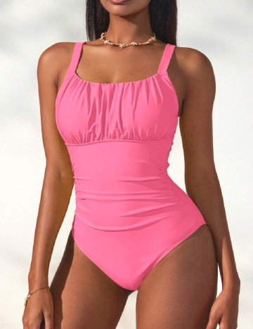 Costum de baie SHEIN, roz