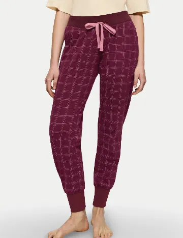 Pantaloni de pijama Triumph, pruna