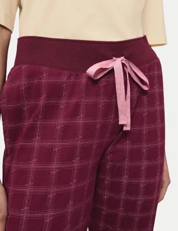 Pantaloni de pijama Triumph, pruna