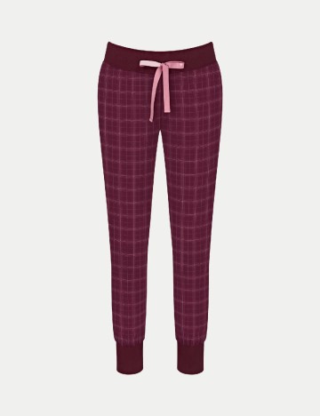 Pantaloni de pijama Triumph, pruna