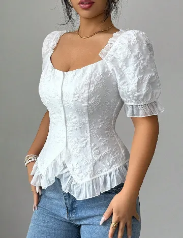 Bluza SHEIN, alb