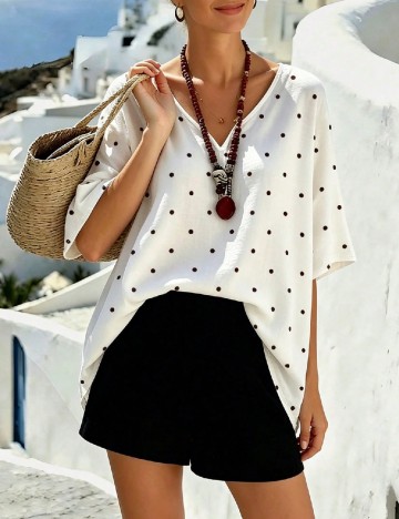 Bluza SHEIN CURVE, alb