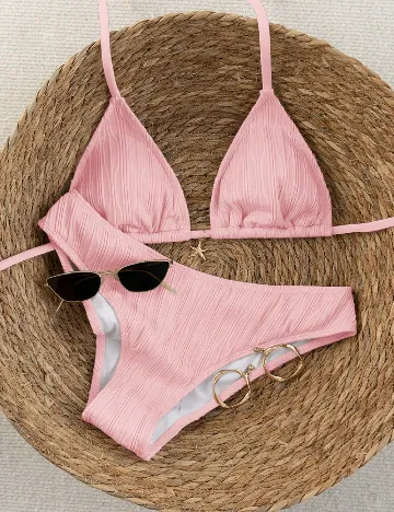 Costum de baie SHEIN, roz
